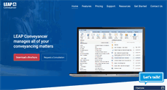 Desktop Screenshot of leapconveyancer.com.au
